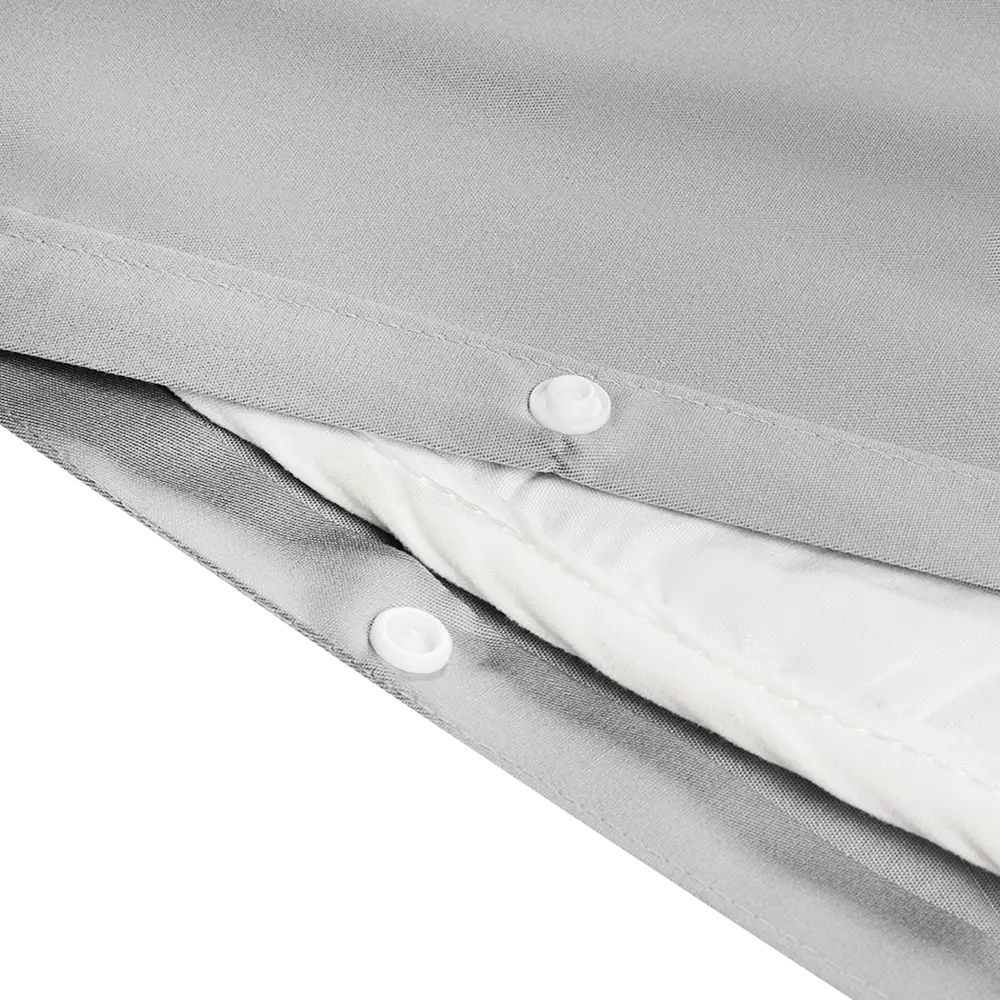 Пододеяльник INSPIRE серый сатиновый 175x215 см 86331609 STLM-0067887 - Вид №2