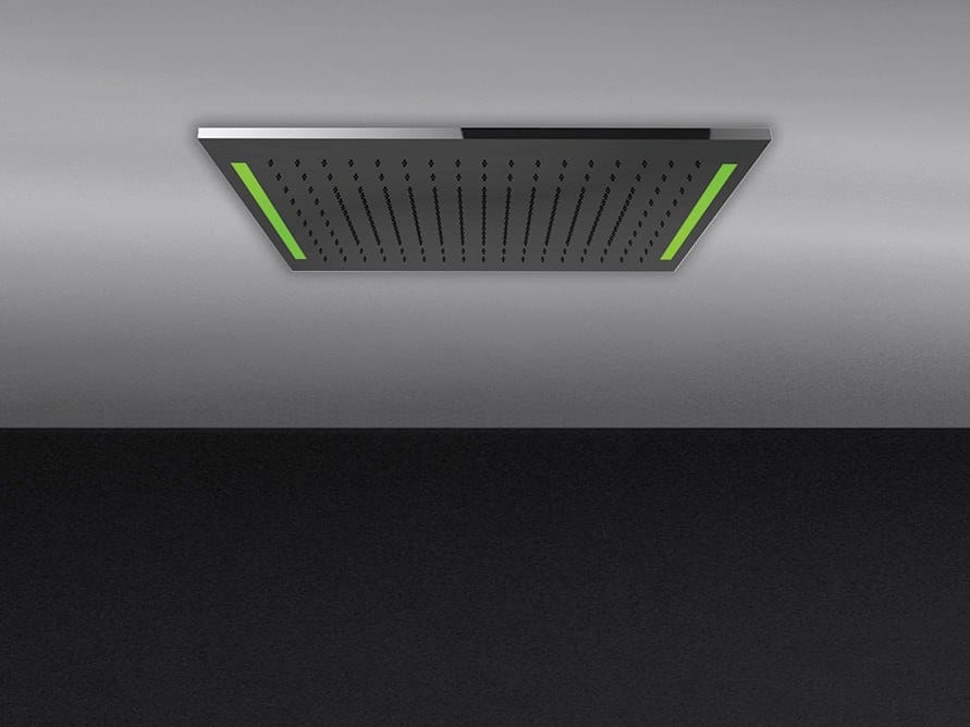 Прямоугольная встраиваемая душевая головка с подсветкой Gessi Colour ARCH-00106466 - Вид №1