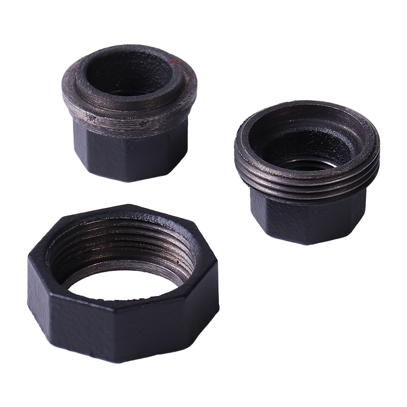 Соединитель американка для труб , 42x42x42 мм, черный LJPS0634 Public Steel Россия  - Вид №3