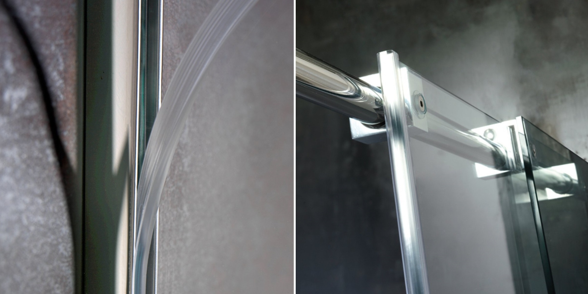 Душевой уголок Look L04 160x80 см Karolitalia BLUBLEULOOKL04160X80 - Вид №2