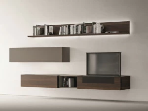 ZANETTE Модульная стенка для хранения из дуба Day moove