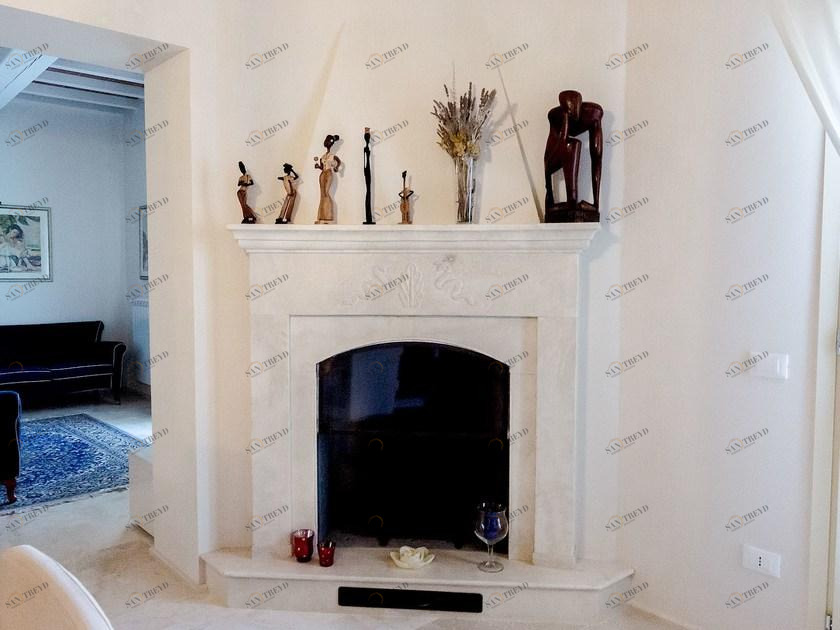 GH LAZZERINI Настенный камин из натурального камня sun-id-1348638