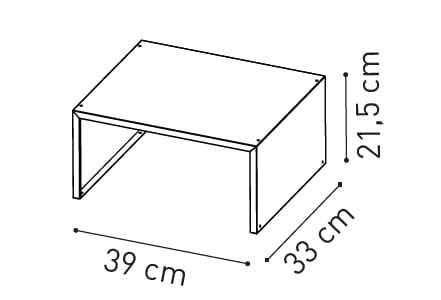 Самонесущая модульная железная Книжная полка KRIPTONITE Klark ARCH-00028727 - Вид №6