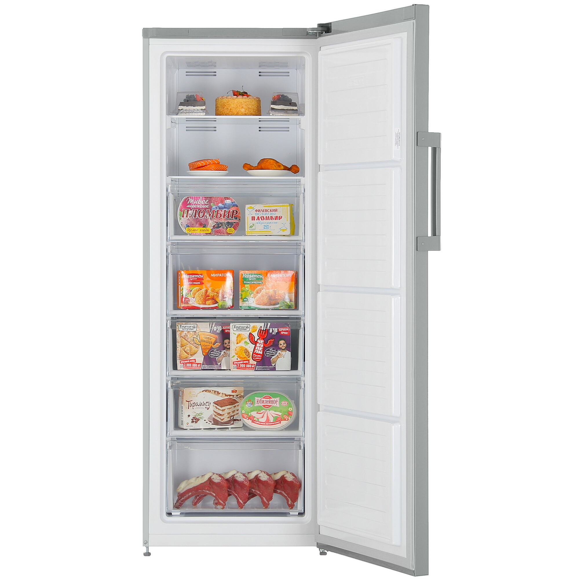 9961920 Морозильный шкаф  Beko B3RFNK292S серебристый STDN-0088792 - Вид №5