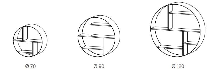 Книжный шкаф, подвешенный на день Devina Nais иконы ARCH-00063455 - Вид №3