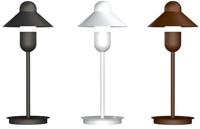 Alma light Светодиодная настольная лампа из железа Capsulehat 2520 - Вид №1