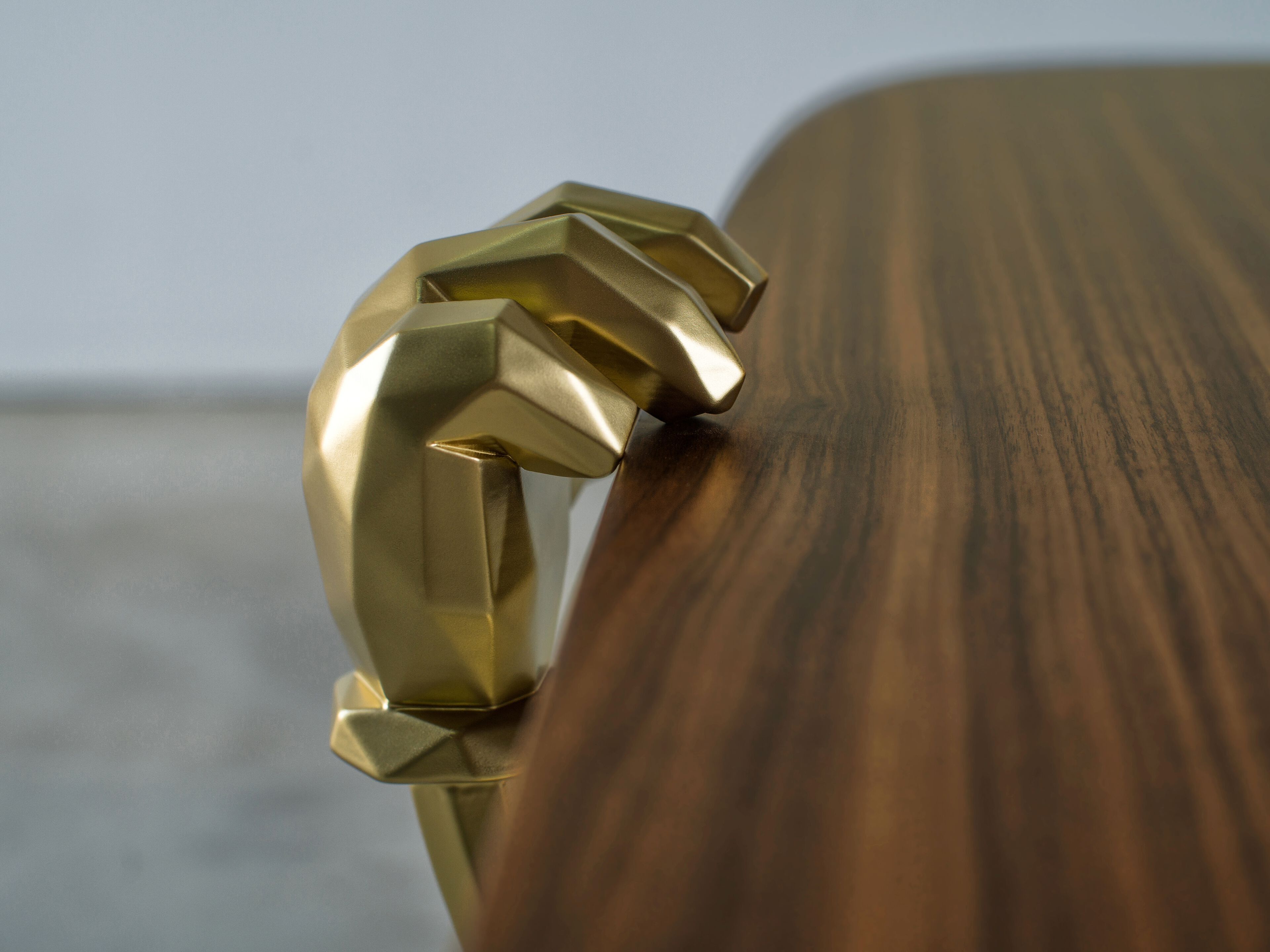 Прямоугольный журнальный столик из ореха и смолы LO Contemporary WILLY WALNUT ARCH-00147637 - Вид №5