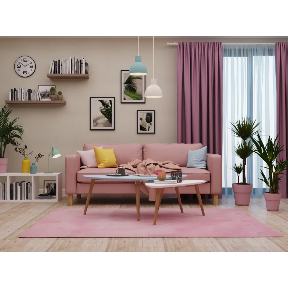 Подушка «Компаньон», 40х40 см, цвет голубой SEASONS STLM-2156381 - Вид №3