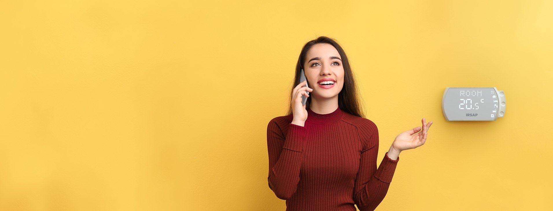 Беспроводной интеллектуальный термостат Irsap IRSAP NOW ARCH-00103566 - Вид №5