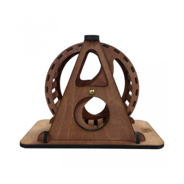 ПР0043931 Колесо для мелких грызунов фанера 25х15х18см, D 16см GREEN FARM 