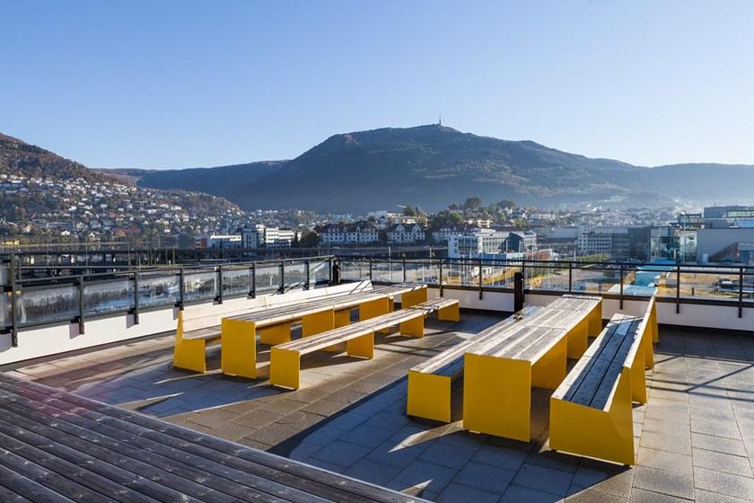 VESTRE Модульная скамья из стали и дерева без спинки Bloc sun-id-1405840 - Вид №2