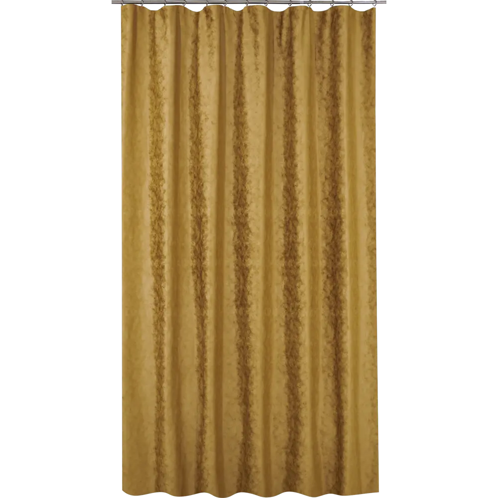 Штора на ленте Вельвет 200x280 см цвет золото WITERRA STLM-2200710 - Вид №1