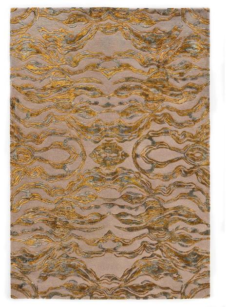 Scarlet Splendour Прямоугольный шерстяной коврик Carrara sun-id-1419601 - Вид №2