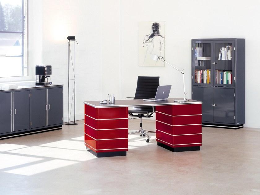 müller möbelfabrikation Стол из стали с ящиками Classic line Tb 229 - Вид №4