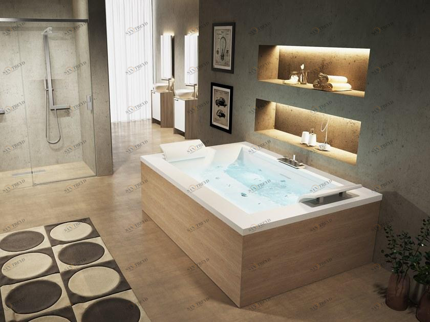 NOVELLINI 2-х местная прямоугольная ванна Sense sun-id-1449633