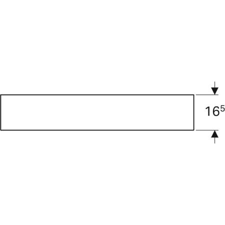 840990000 Настенная полка Geberit iCon Geberit  - Вид №15