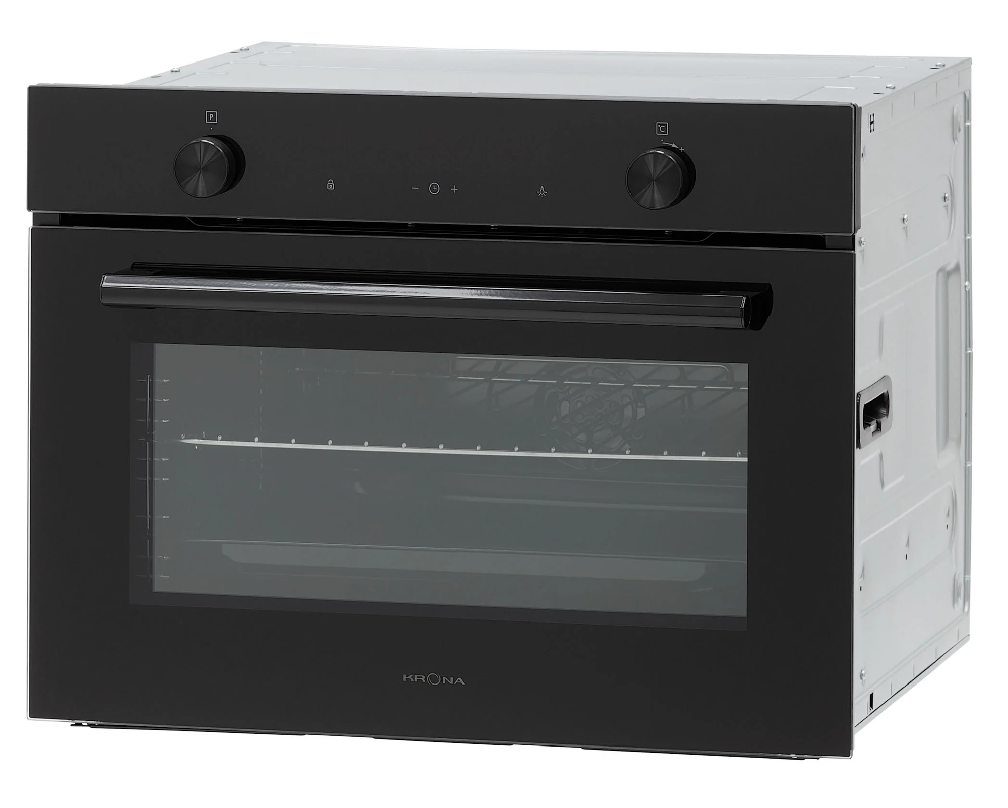 9138444 Электрический духовой шкаф KRONA PARABEL 45H BL/BL черный KRONA1 STDN-0103418 - Вид №2