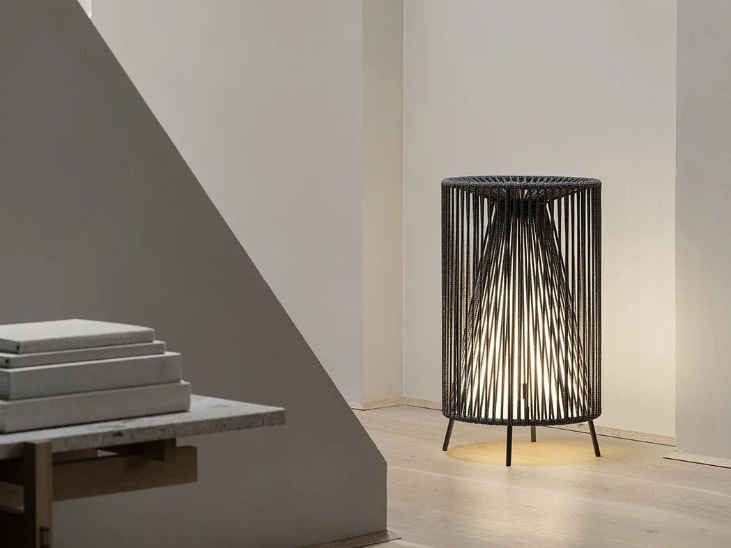 Стальная и веревочная светодиодная напольная лампа blomus Rope ARCH-00130448 - Вид №3