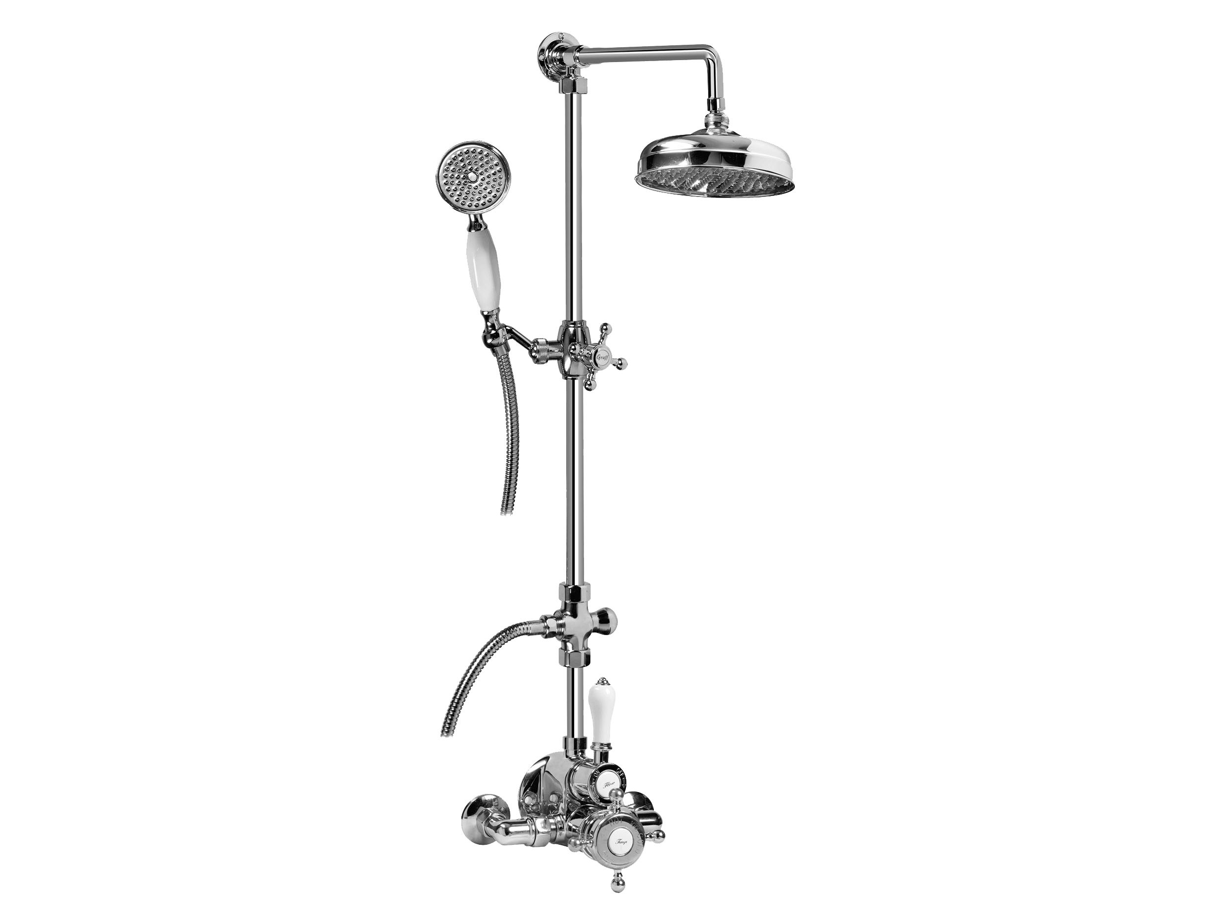 Классический стиль настенный душ колонка с душем Graff Adley ARCH-00029932 - Вид №1