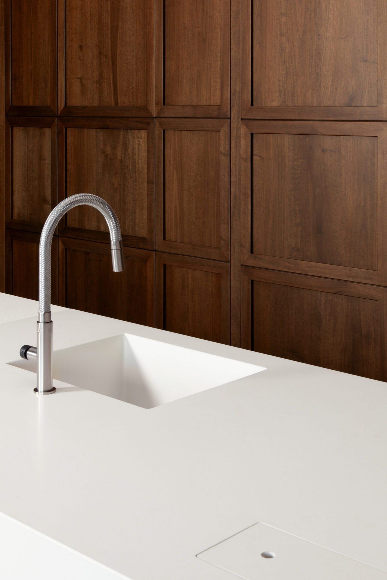 Деревянная островная кухня с столешницей Lapitec® L'Ottocento ATLANTE ARCH-00122722 - Вид №1