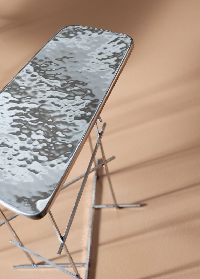 Журнальный столик из нержавеющей стали Baxter COPENAGHEN ARCH-00000051 - Вид №3