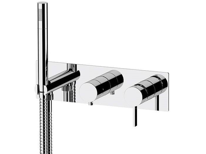 Набор настенных ванн с переключателем Remer Rubinetterie Метрика ARCH-00130750