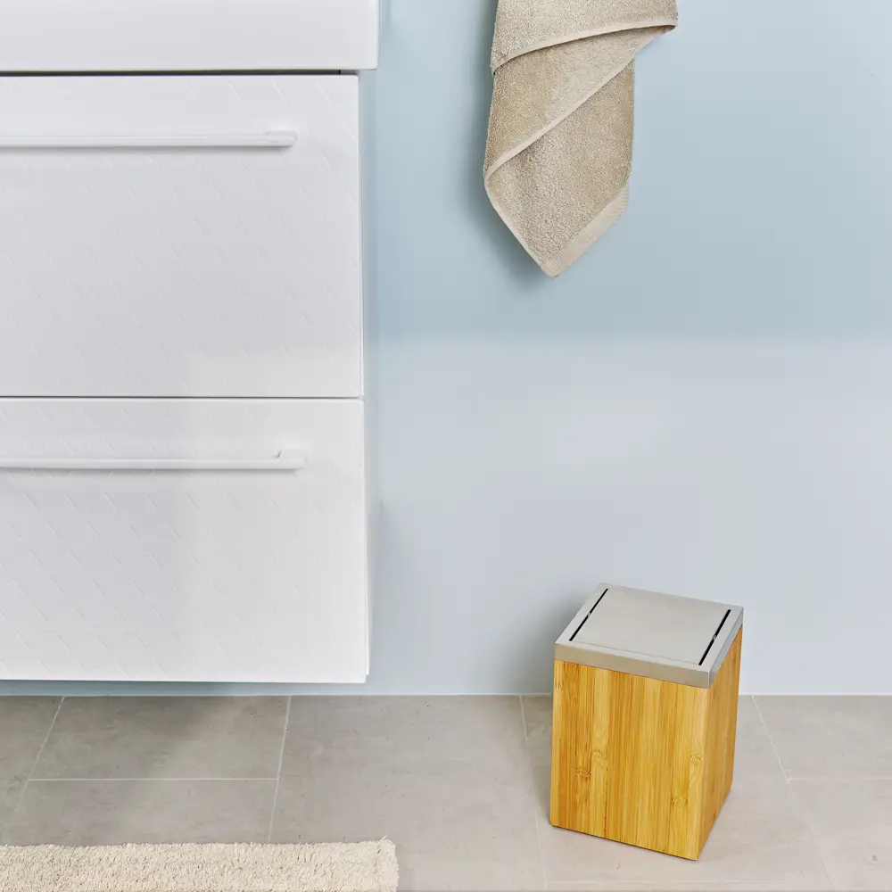 Sensea Bamboo — настольная урна из бамбука для ванной комнаты 82253458 STLM-0023207 - Вид №6