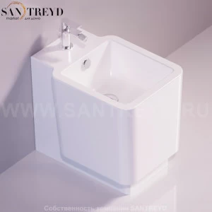 FL62BIANCO Биде напольное Flow Simas