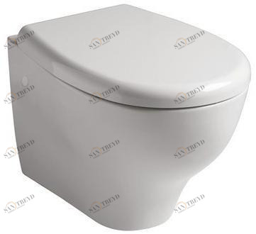 7215-7212 Подвесной унитаз настенный Белый Galassia EDEN Италия