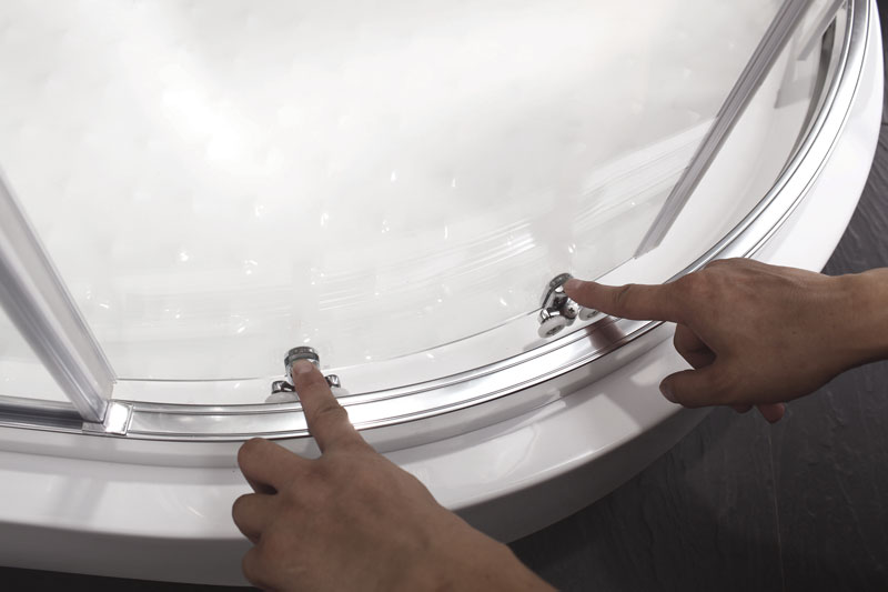 Душевая дверь в нишу CEZARES ANIMA-W-BF-1-110-C-Cr - Вид №2