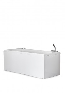 111 Массажная Ванна Relounge 160 Silver Right + Mixed  Noro  Белый