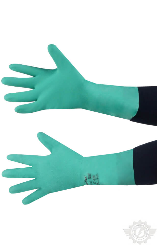 61223 Перчатки AlphaTec® Solvex® 37-675 Ansell  Средства защиты рук  размер L (9) 