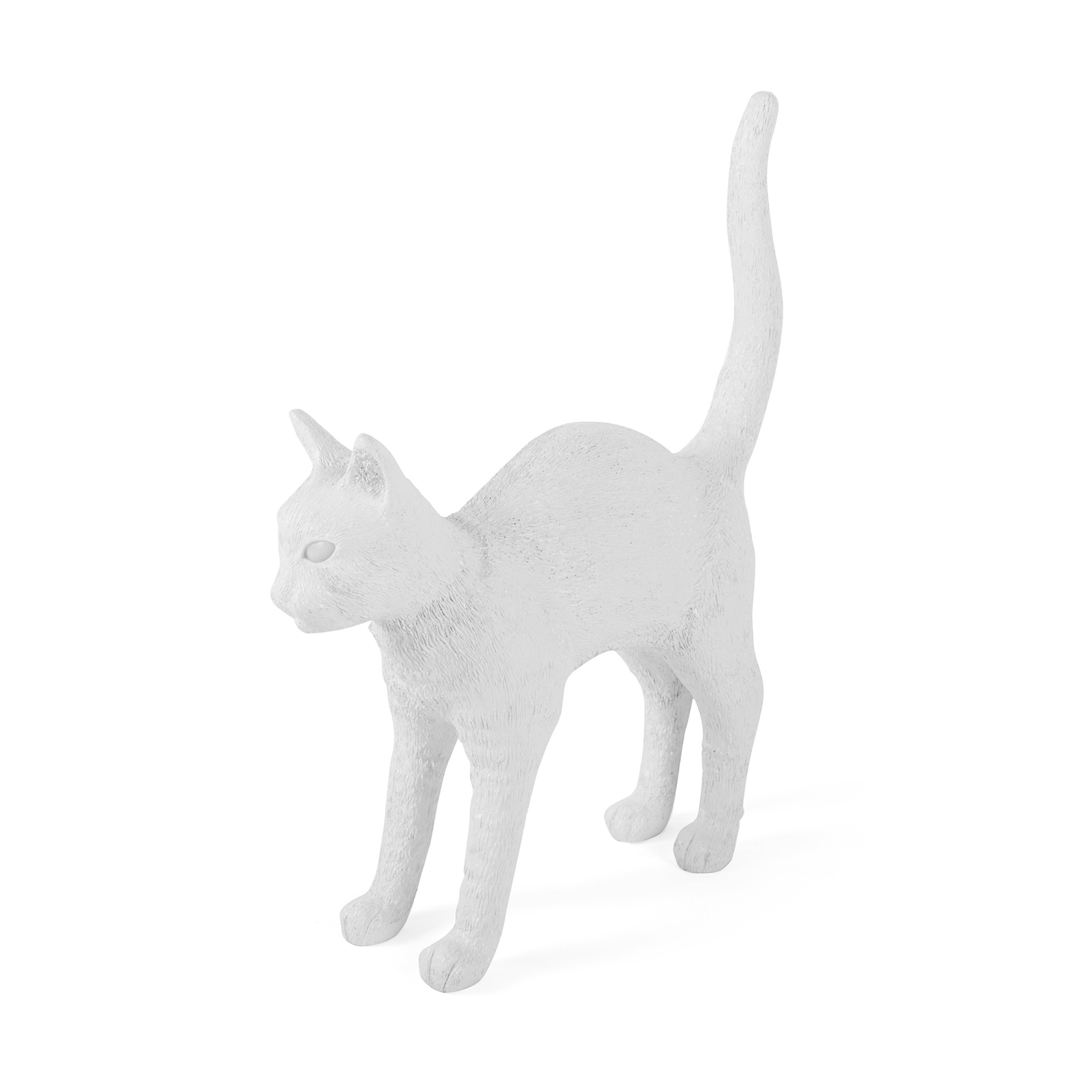 2000983183309 Настольный светильник jobby the cat white Seletti 