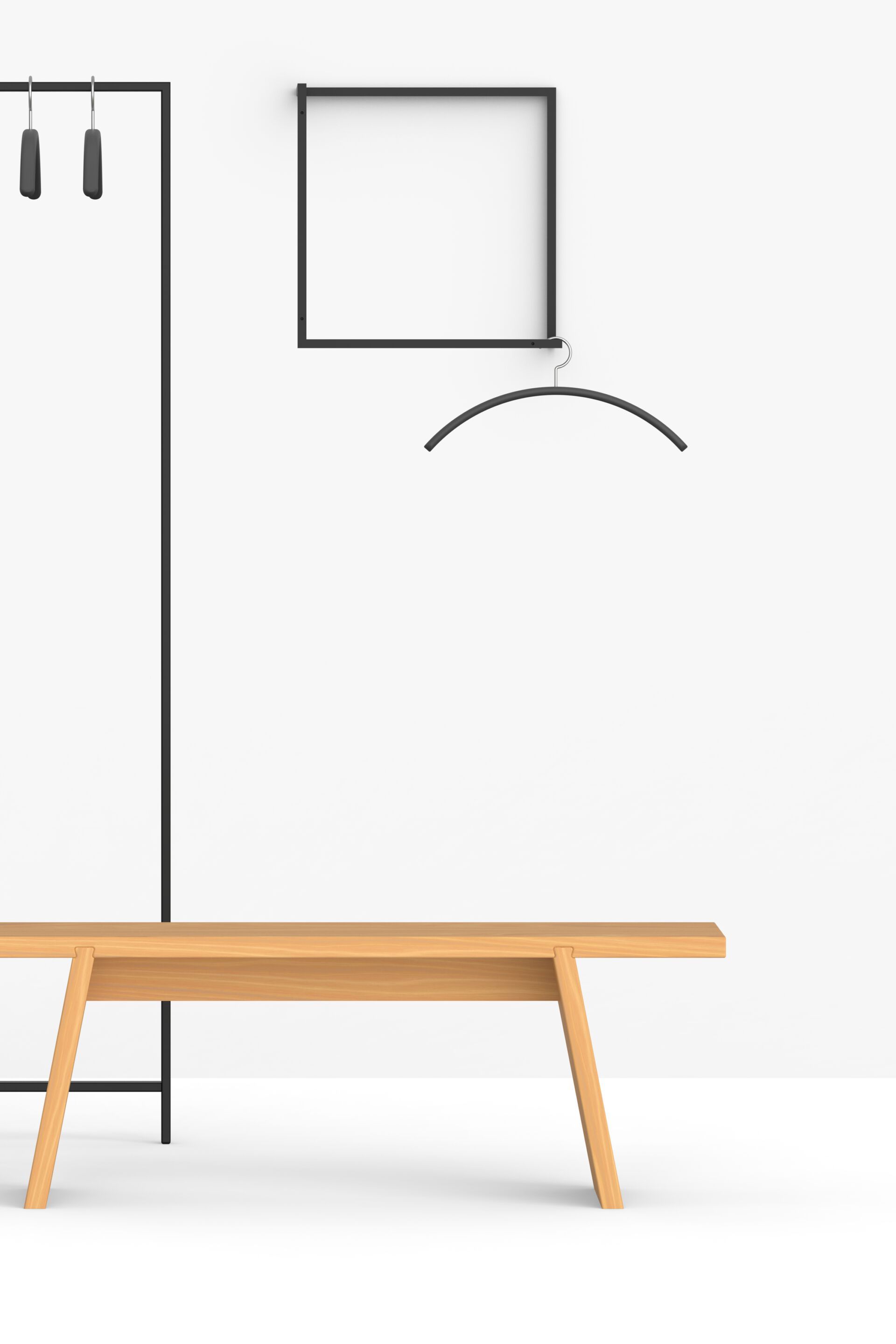 Пластиковая вешалка для одежды FUNCTIONALS TUBULUS 100 ARCH-00031843 - Вид №3