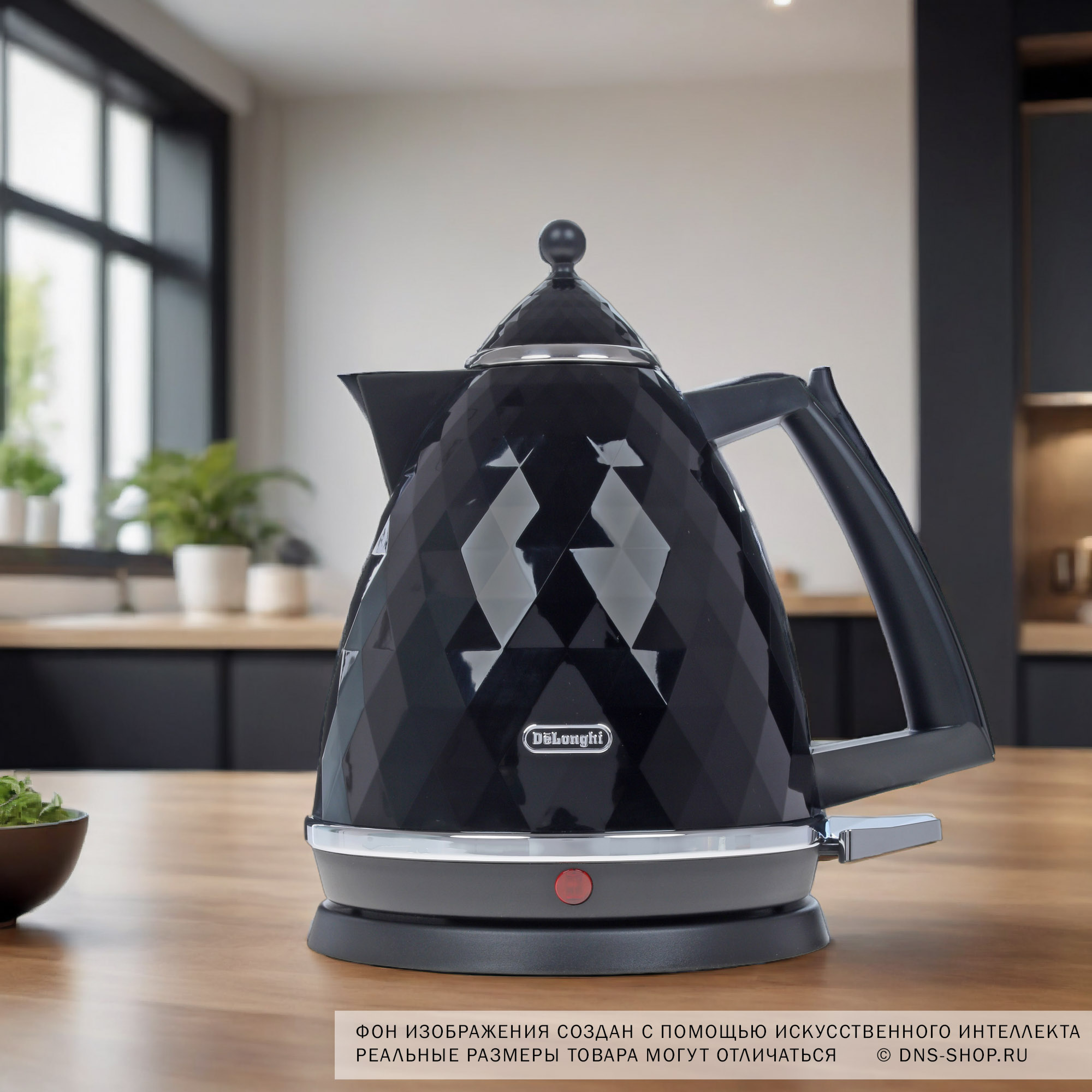 1001080 Электрочайник DeLonghi KBJ2001.BK черный STDN-0094458 - Вид №6