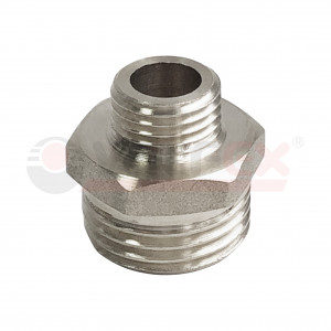 VF.580.N.112.100 Valfex Ниппель переходной с никелевым покрытием (наруж.-наруж.)