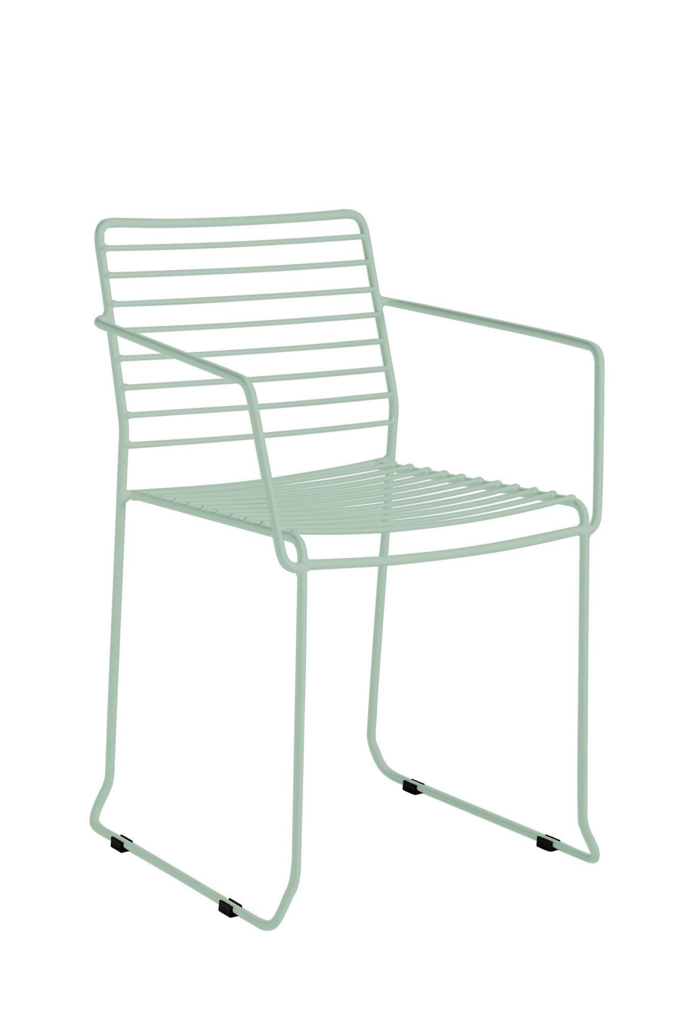 Стул для сада из оцинкованной стали с подлокотниками iSimar ARCH-00127946 - Вид №18