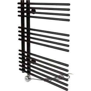 Полотенцесушитель электрический Вармо Диадема П10 600 Вт, 50х88 см, цвет чёрный