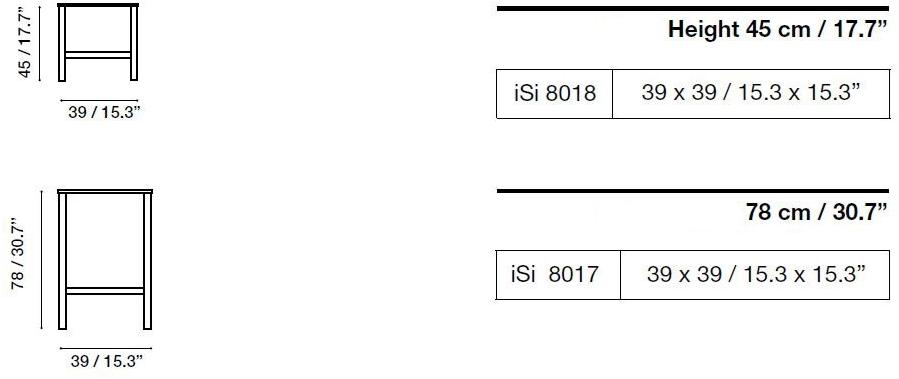 iSimar Высокий табурет с подставкой для ног London sun-id-1419737 - Вид №1