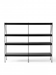 7338539 MENU Система хранения Zet, черный / черный 2x4