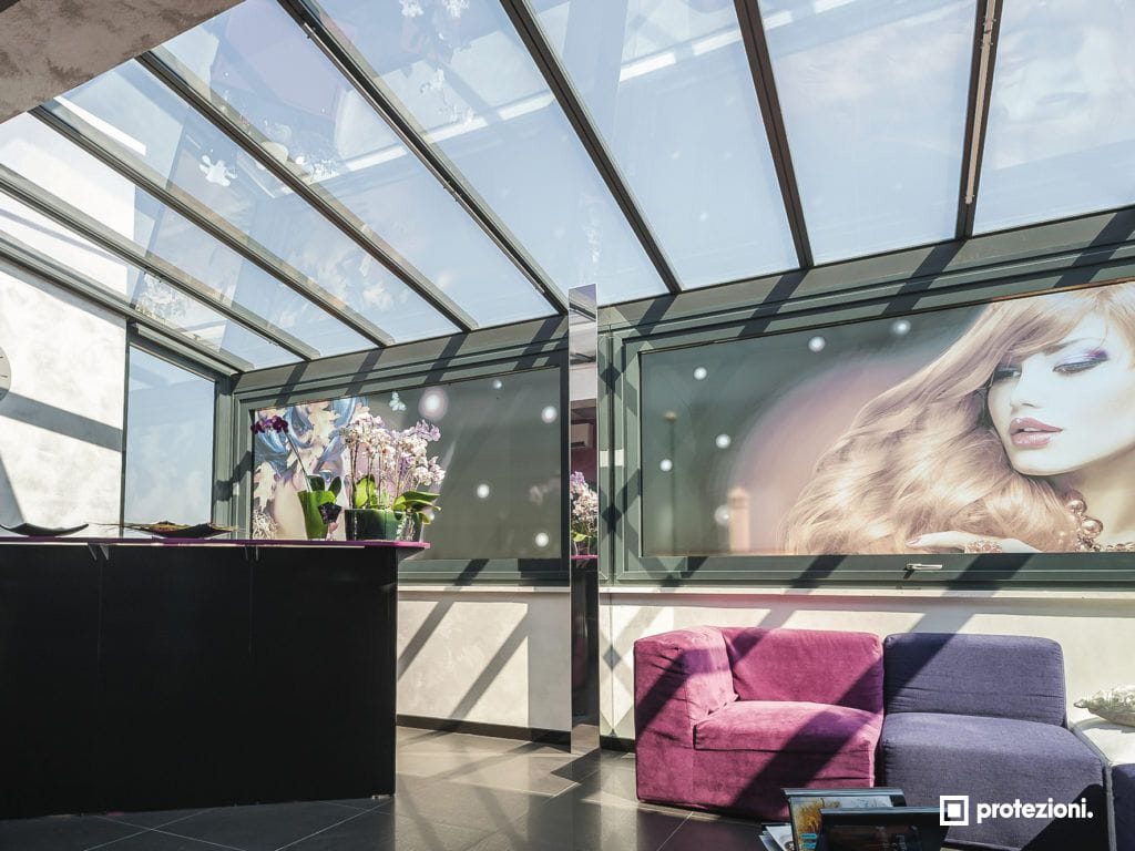 Навесная кровля с фиксированной крышей холодного разреза Protezioni ARCH-00108884 - Вид №3