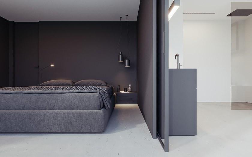 ZonaUno Распашная дверь заподлицо со стеной со скрытыми петлями sun-id-1439037 - Вид №9