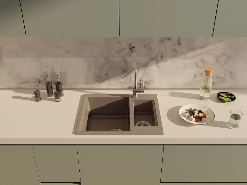 Смеситель для кухни Akashi C OMOIKIRI OAK-CR-35 - Вид №3