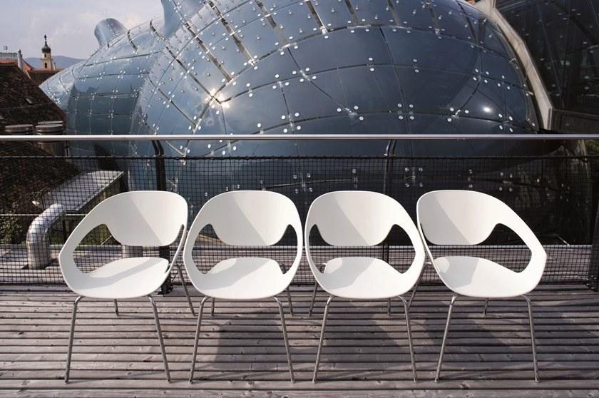 Casamania & Horm Стул из полипропилена штабелируемый с подлокотниками Vad sun-id-1499863 - Вид №7