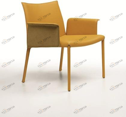 Midj Кожаное кресло в современном стиле с подлокотниками для залов ожидания Nuvola sun-id-1346729