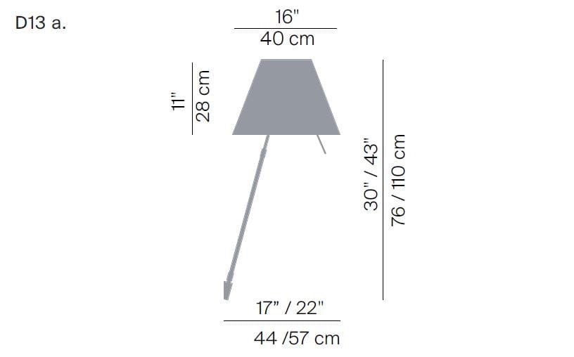 Светодиодный настенный светильник из поликарбоната LUCEPLAN Costanza ARCH-00022361 - Вид №2