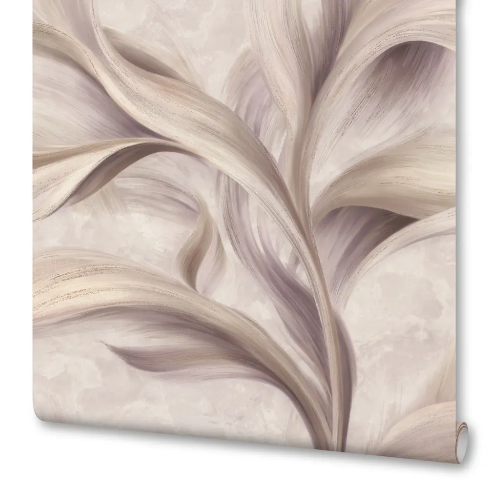 Обои флизелиновые Артекс Боттега с растительным узором, коричневые, 1.06 м 89409510 STLM-1567428