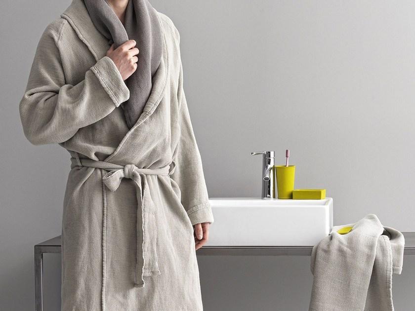 Society Limonta Халат с шалевым воротником из мягкого хлопка Tredi sun-id-1400914 - Вид №5