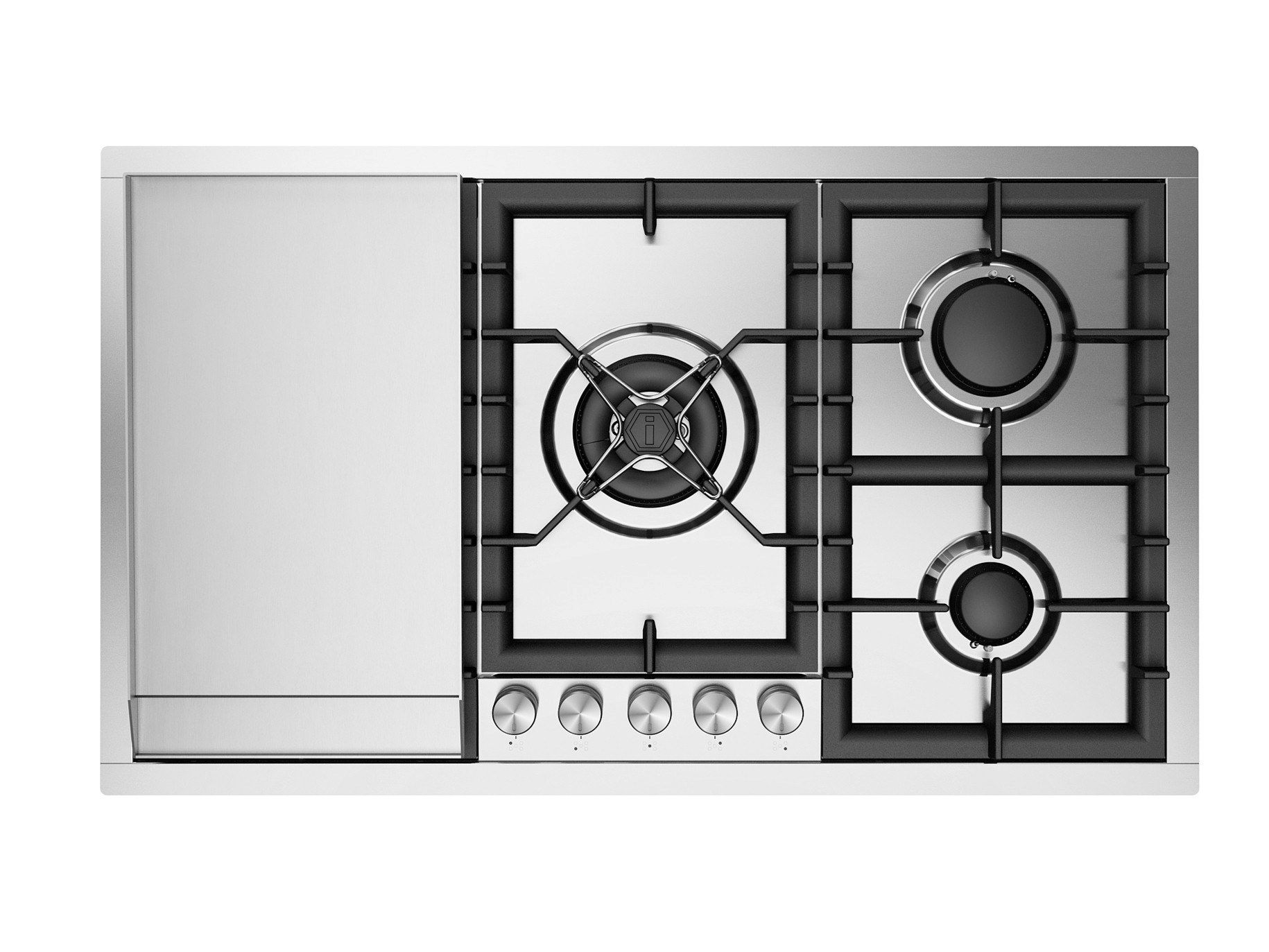 Газовая плита из нержавеющей стали Ilve Professional Plus ARCH-00119852 - Вид №1