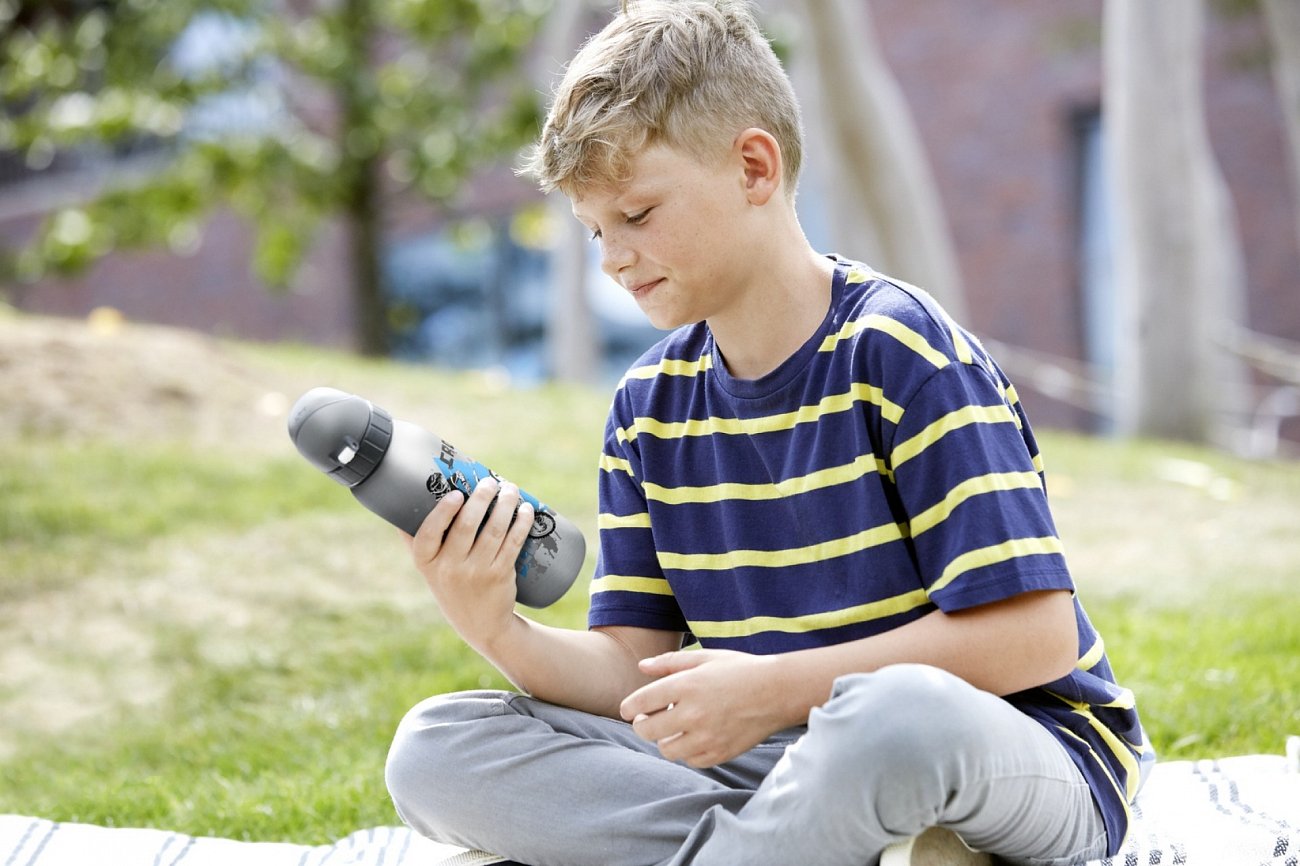 Термофляжка детская серая 0,35 л Iso2Go "Астронавт" EMSA ДИЗАЙНЕРСКИЕ 00-3951785 Серый  - Вид №7